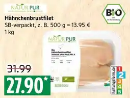 Marktkauf Natur pur hähnchenbrustfilet Angebot