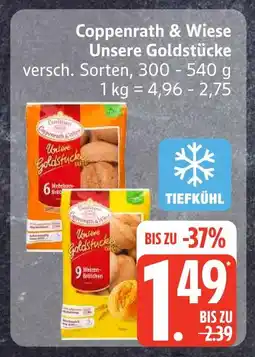 Edeka Coppenrath & wiese unsere goldstücke 6 mehrkorn-brötchen Angebot