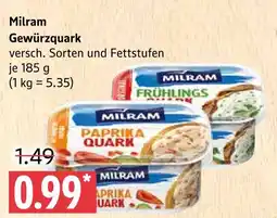 Marktkauf Milram paprika quark Angebot