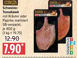 Marktkauf Ran an den grill schweine-tomahawk Angebot