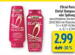 diska L'oréal paris elvital shampoo Angebot