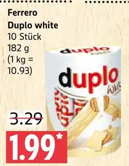 Marktkauf Ferrero duplo white Angebot