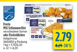 diska Frosta msc schlemmerfilet Angebot