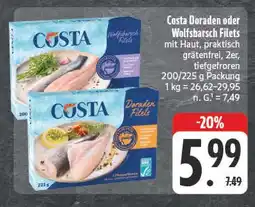E-Center Costa doraden filets Angebot