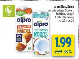 diska Alpro ohne zucker mandel Angebot