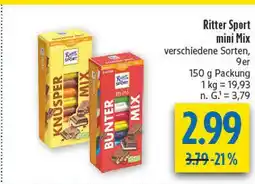 diska Ritter sport knusper mini mix Angebot