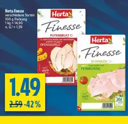 diska Herta finesse putenbrust Angebot