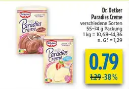 diska Dr. oetker paradies creme schokolade Angebot