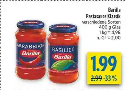 diska Barilla arrabbiata Angebot
