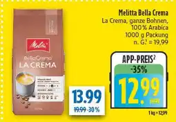 diska Melitta bella crema la crema Angebot