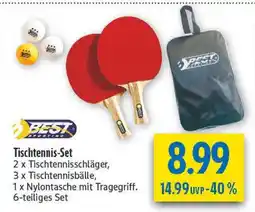 diska Best sporting tischtennis-set Angebot