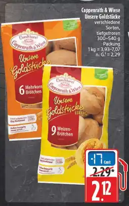 diska Coppenrath & wiese unsere goldstücke 6 mehrkorn-brötchen Angebot