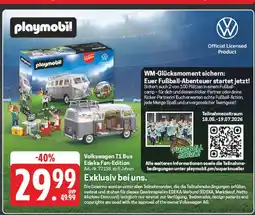 E-Center Playmobil volkswagen t1 bus edeka fan-edition Angebot