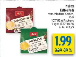 diska Melitta bellacrema intenso Angebot