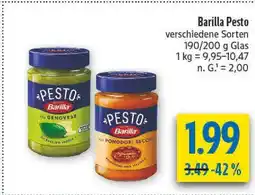 diska Barilla pesto genovese Angebot
