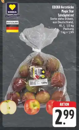 E-Center Edeka herzstücke magic star tafeläpfel rot Angebot
