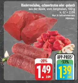 E-Center Rinderrouladen Angebot