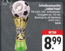 E-Center Seifenblasenmaschine fußball pokal Angebot
