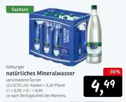 KONSUM Ileburger natürliches mineralwasser Angebot
