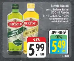 E-Center Bertolli natives olivenöl extra Angebot