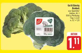 E-Center Gut & günstig brokkoli Angebot