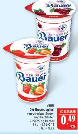 Marktkauf Bauer der grosse joghurt erdbeere Angebot