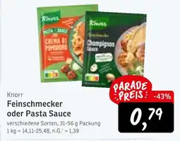 KONSUM Knorr feinschmecker sauce Angebot