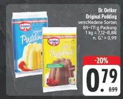 E-Center Dr. oetker original pudding Angebot