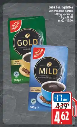 E-Center Gut & günstig gold kaffee Angebot