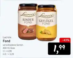 KONSUM Lacroix rinder fond Angebot