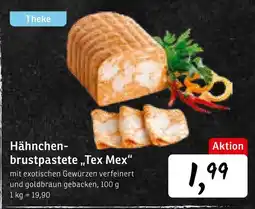 KONSUM Hähnchenbrustpastete tex mex Angebot