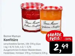 KONSUM Bonne maman konfitüre Angebot