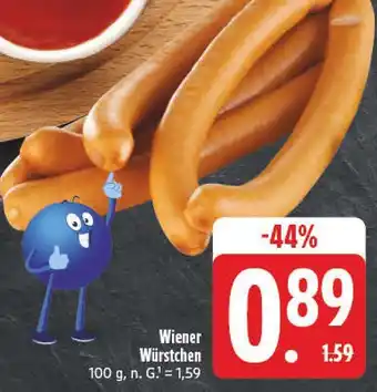 E-Center Wiener würstchen Angebot