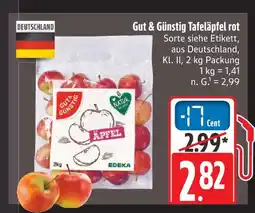 Marktkauf Gut & günstig tafeläpfel rot Angebot