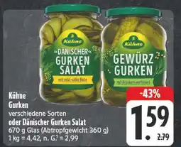 E-Center Kühne dänischer gurken salat Angebot