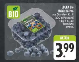 E-Center Edeka bio heidelbeeren Angebot