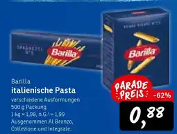 KONSUM Barilla italienische pasta Angebot