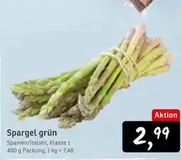 KONSUM Spargel grün Angebot
