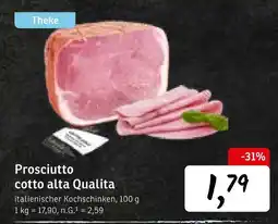 KONSUM Prosciutto cotto alta qualita Angebot