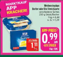 Marktkauf Weihenstephan butter Angebot