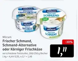 KONSUM Milram frischer schmand Angebot