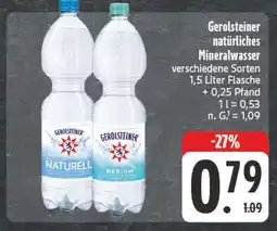 E-Center Gerolsteiner naturell Angebot