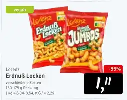 KONSUM Lorenz erdnuß locken Angebot