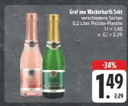 E-Center Graf von wackerbarth sekt rosé Angebot
