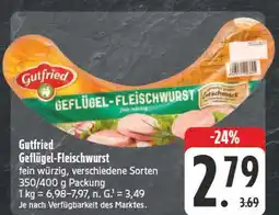 E-Center Gutfried geflügel-fleischwurst Angebot