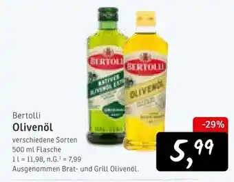 KONSUM Bertolli olivenöl Angebot