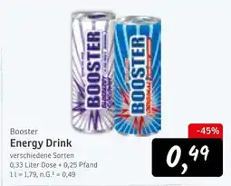 KONSUM Booster energy drink Angebot