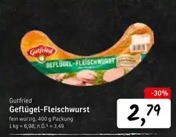 KONSUM Gutfried geflügel-fleischwurst Angebot