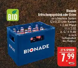 Marktkauf Bionade erfrischungsgetränk oder eistee Angebot