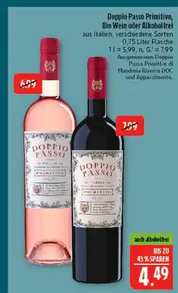 Marktkauf Doppio passo primitivo bio wein Angebot